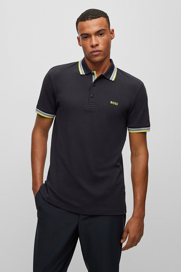 ΜΠΛΟΥΖΑ POLO BOSS - 012 ΜΑΥΡΟ